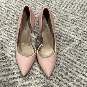 Soft pink (blush pink) heels